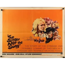 Singer Not The Song (half sheet)