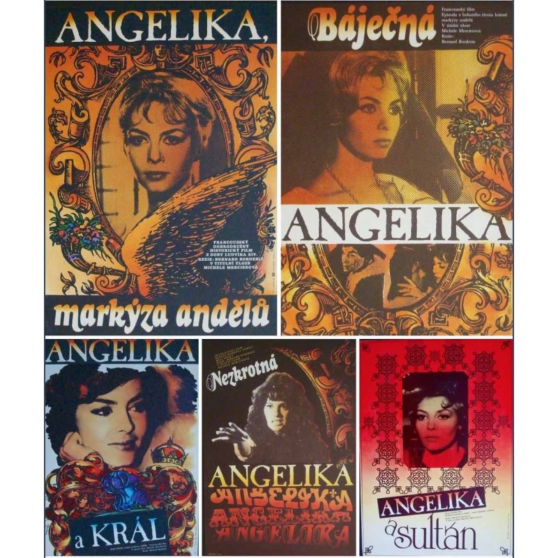 Angelique (Czech A3 set of 5)