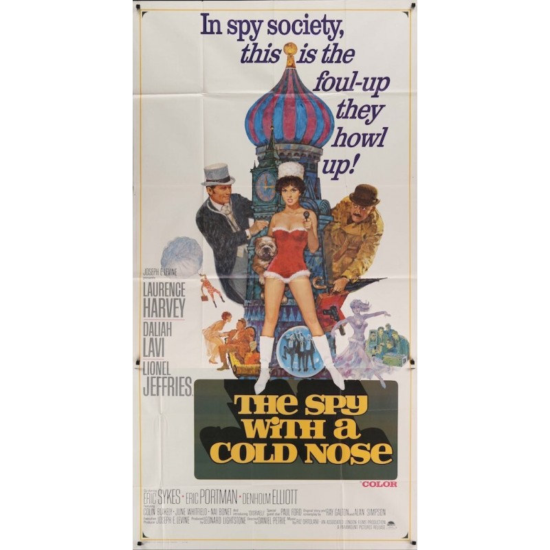 Spy With A Cold Nose (3 sheet)