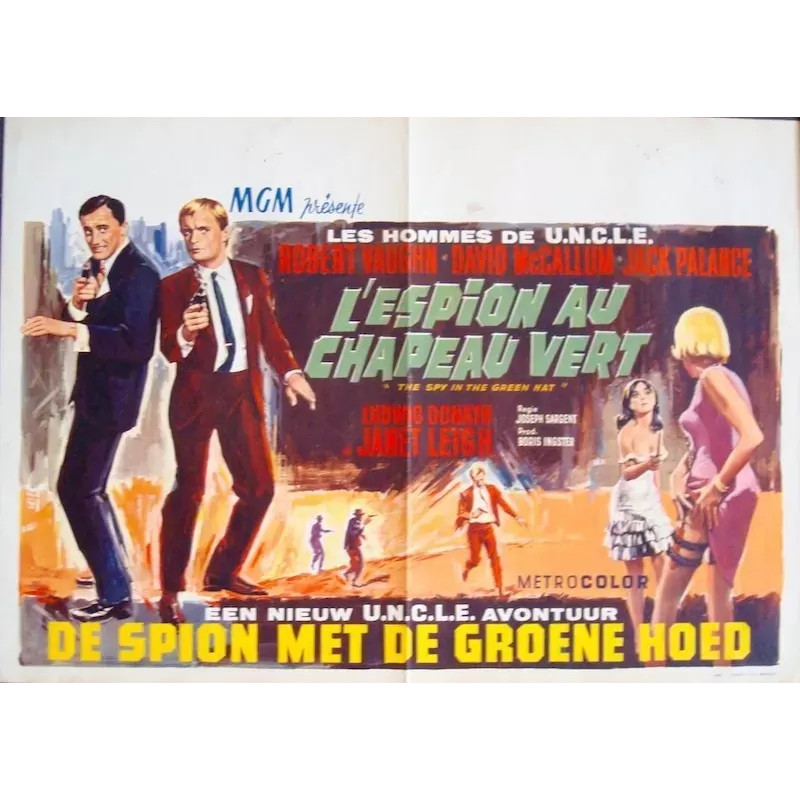 Man From Uncle: The Spy In the Green Hat (Belgian)