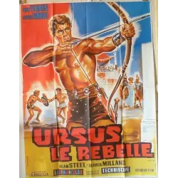 The Rebel Gladiator (Ursus il gladiators rebelle) French movie Poster - Illustraction Gallery