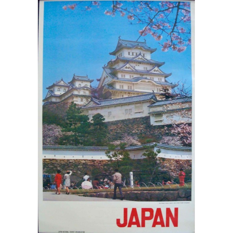Japan: Himeji castle (1970)