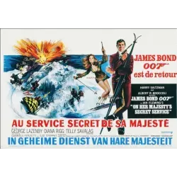 On Her Majesty's Secret Service (Belgian)