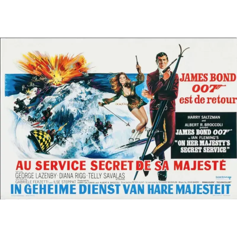 On Her Majesty's Secret Service (Belgian)