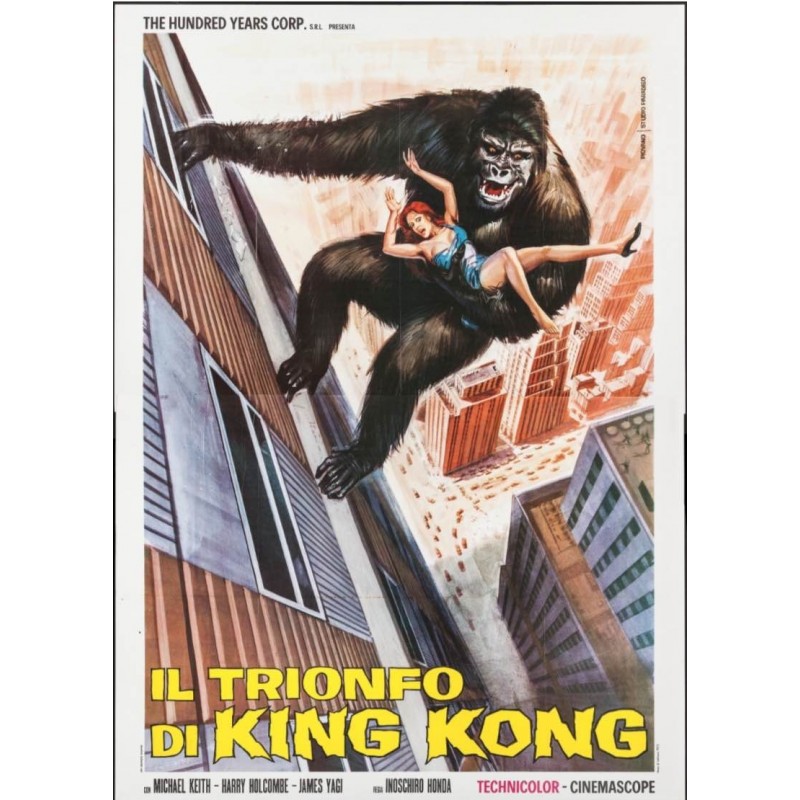 King Kong Versus Godzilla (Italian 4F)