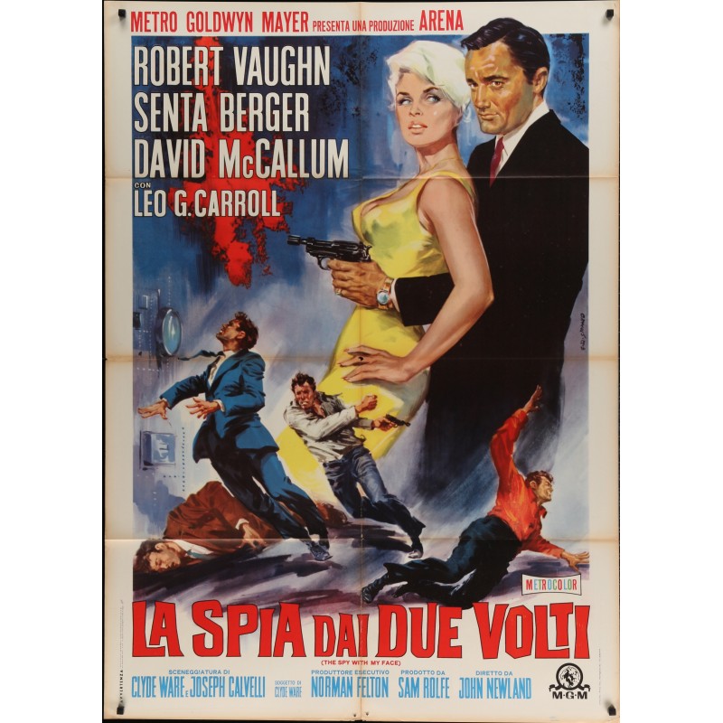 Man From Uncle: The Spy With My Face (Italian 2F)