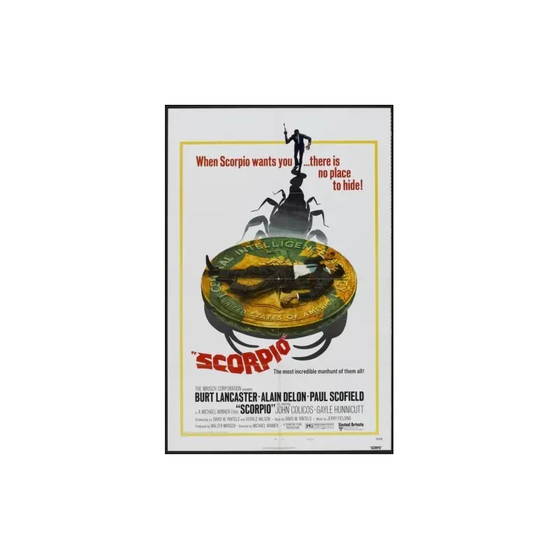 Scorpio 1sheet style B movie poster - illustraction Gallery