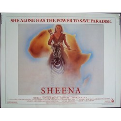 Sheena Queen Of The Jungle (half sheet)
