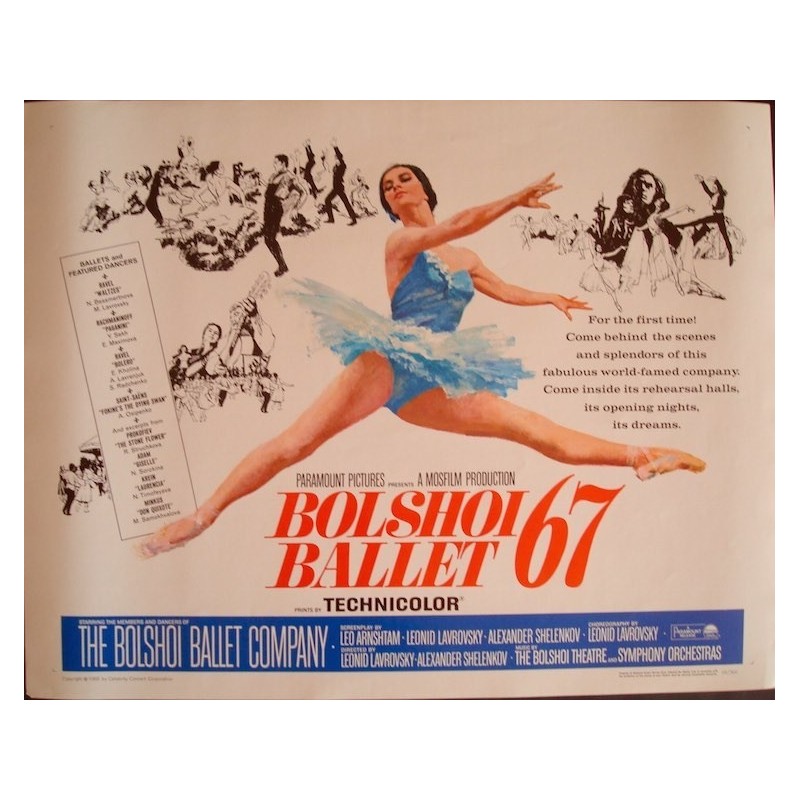 Bolshoi Ballet 67 (half sheet)