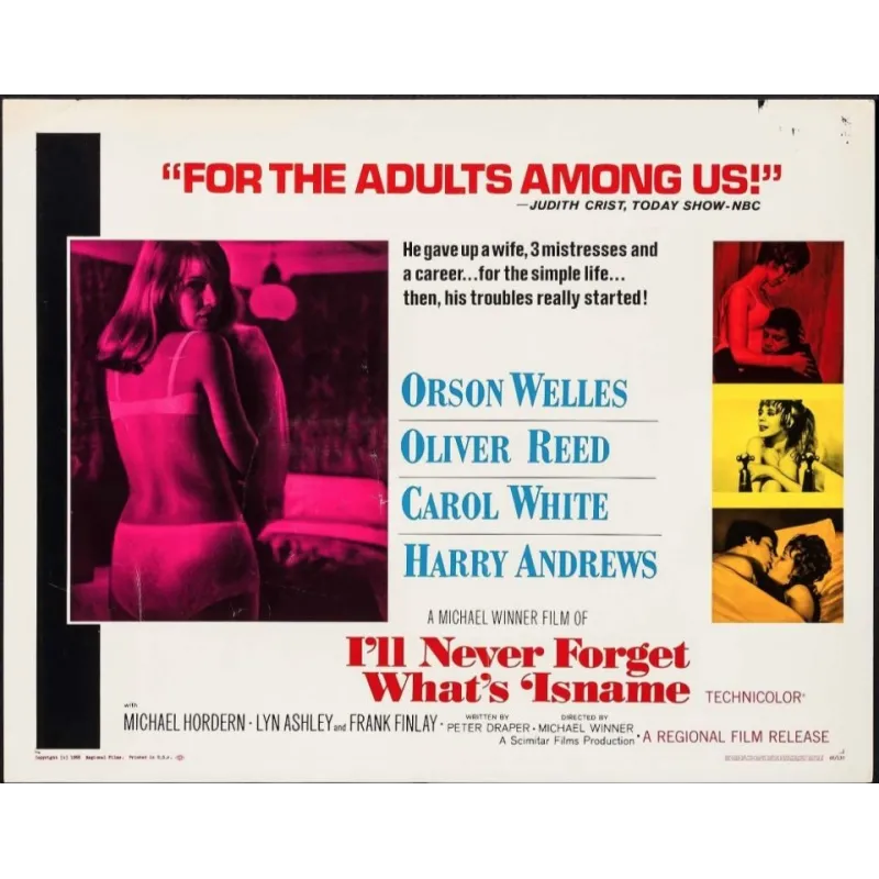 I'll Never Forget What's'Is Name (half sheet)