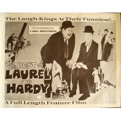Best Of Laurel And Hardy (half sheet)