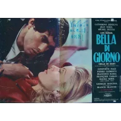 Belle de jour Italian fotobusta movie poster set - illustraction Gallery