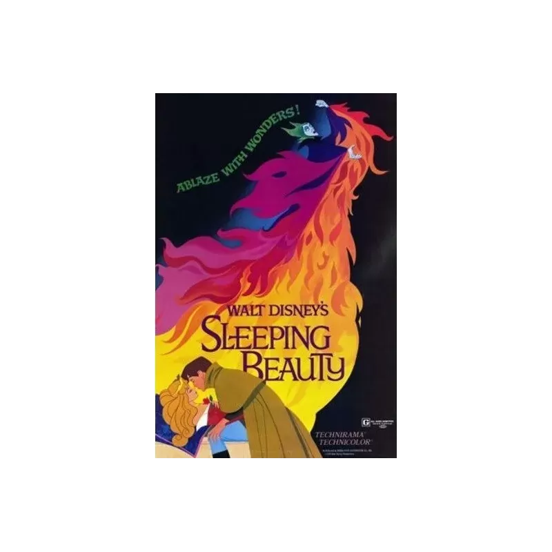 Sleeping Beauty one sheet movie poster - Illustraction Gallery
