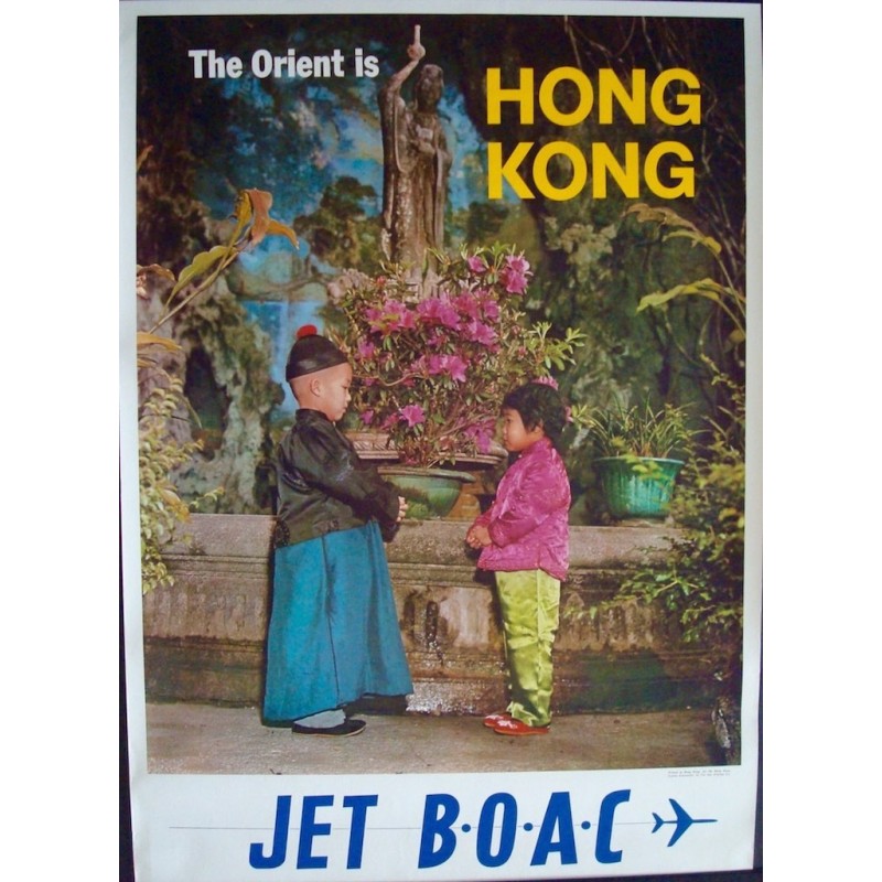 BOAC The Orient Hong Kong (1960)