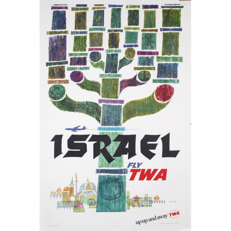 TWA Fly Israel (1964 - LB)