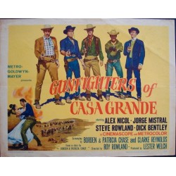 Gunfighters Of Casa Grande (half sheet)