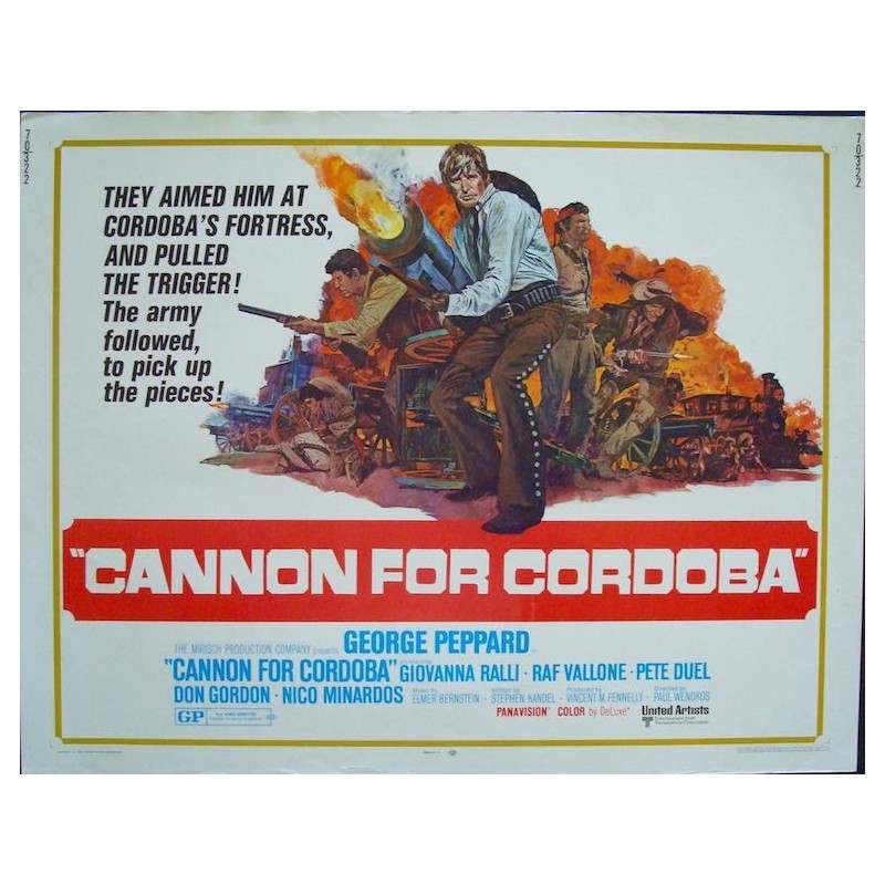 Cannon For Cordoba (half sheet)