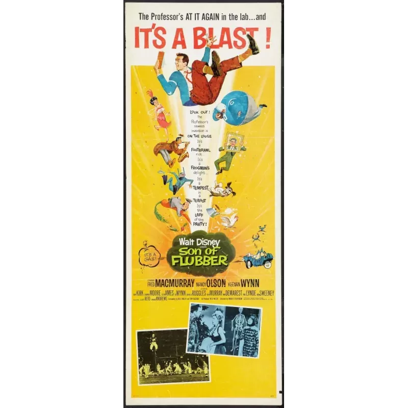 Son of Flubber insert movie Poster - Illustraction Gallery