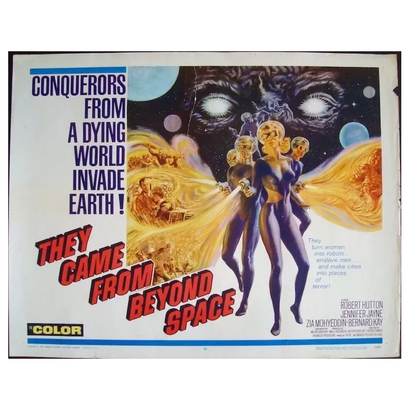 They Came From Beyond Space (half sheet)