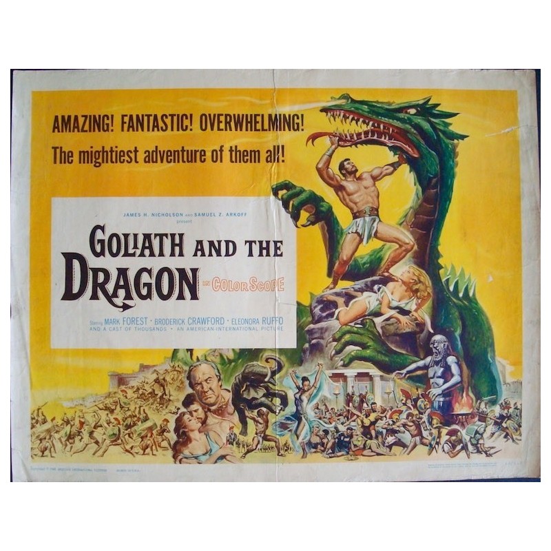 Goliath And The Dragon (half sheet)