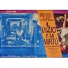 Le vice et la vertu (Vice And Virtue) Italian fotobusta movie poster set - Illustraction Gallery