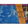 Le vice et la vertu (Vice And Virtue) Italian fotobusta movie poster set - Illustraction Gallery