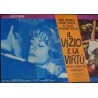Le vice et la vertu (Vice And Virtue) Italian fotobusta movie poster set - Illustraction Gallery