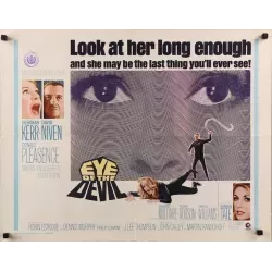 13 - Eye Of The Devil (half sheet style A variant)