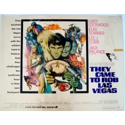 They Came To Rob Las Vegas half sheet movie poster - illustraction Gallery