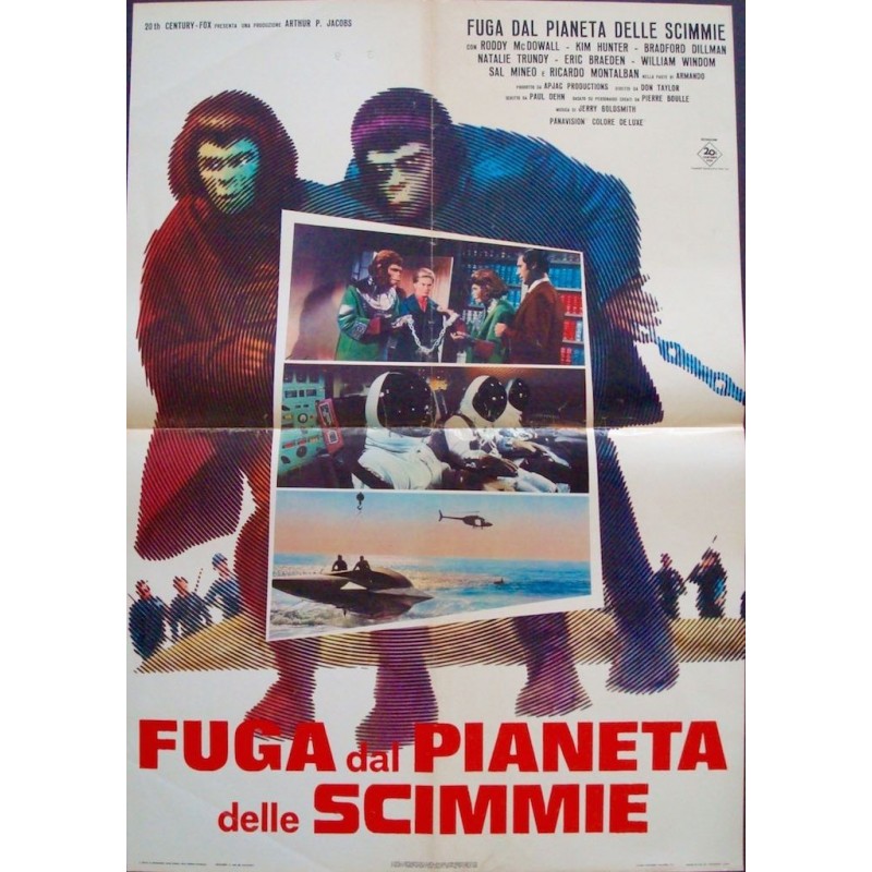 escape from the planet of the apes movie poster