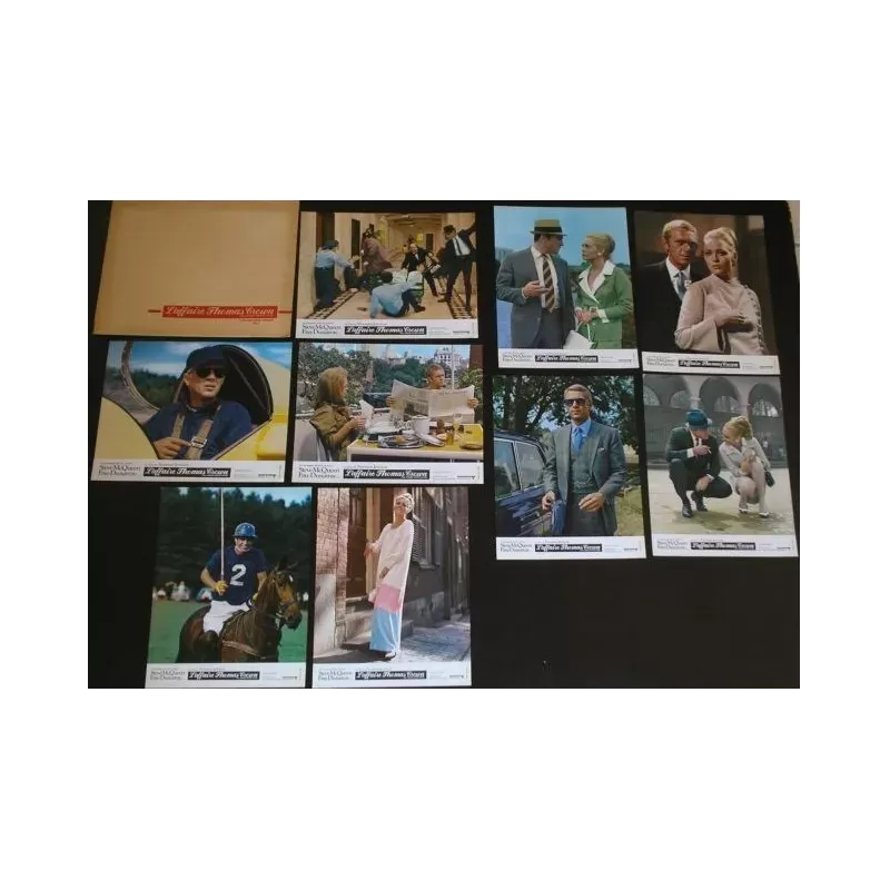 Thomas Crown Affair French lobby card set - Illustraction Gallery
