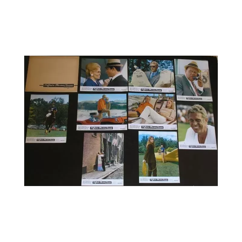 Thomas Crown Affair French lobby card Set - Illustraction Gallery