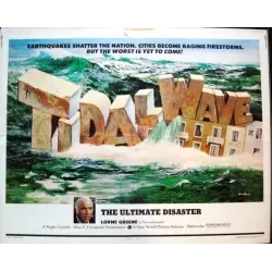 Tidal Wave half sheet movie poster - Illustraction Gallery