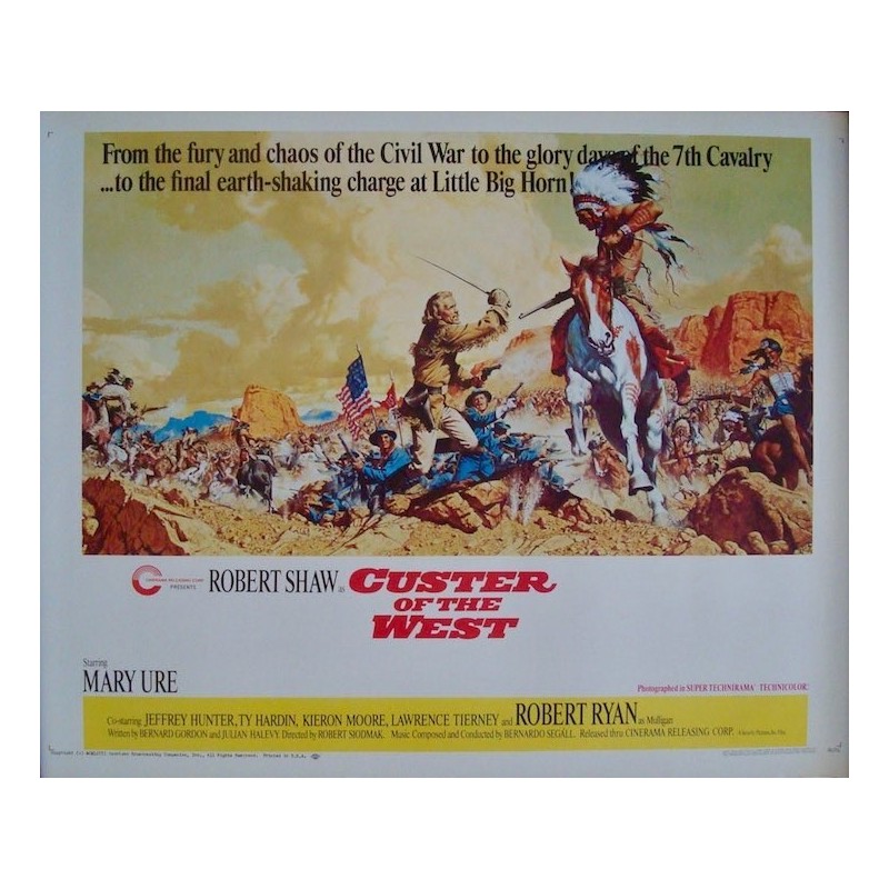 Custer Of The West (half sheet)