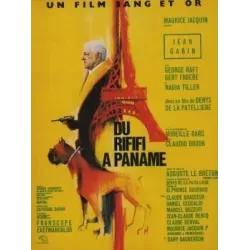Du rififi a Paname (The Upper Hand) French movie poster  - Illustraction Gallery