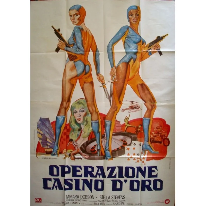 Cleopatra Jones and The Casino Of Gold (Italian 4F)