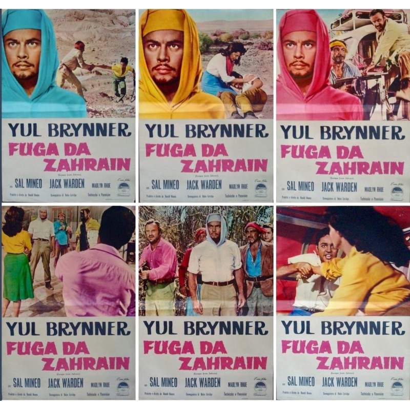 Escape From Zahrain (fotobusta set of 12)