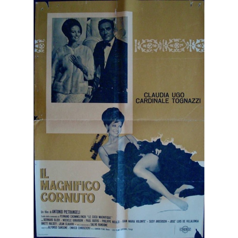 The Magnificent Cuckold (il magnifico cornutto) Italian movie poster ...