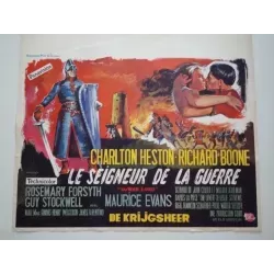 The War Lord Belgian Poster - Illustraction Gallery