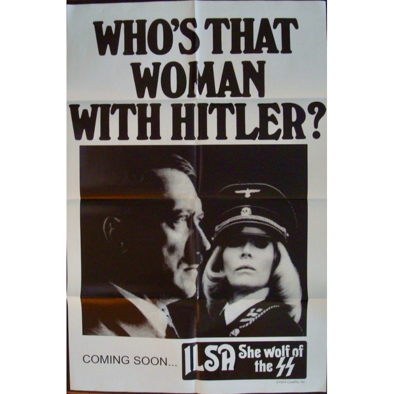 ILSA SHE WOLF OF SS 03 B-MOVIE REPRODUCTION ART PRINT A4 A3 A2 A1 