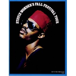 Stevie Wonder - Fall Festival 1974 (program)