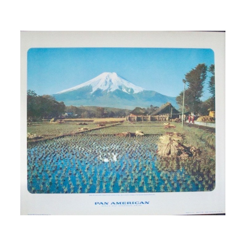 Pan Am Japan - Mount Fuji (1959)