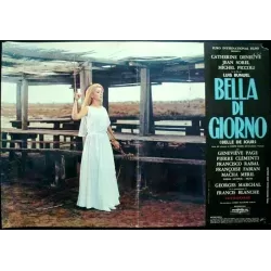 Belle de jour Italian fotobusta movie poster - Illustraction Gallery