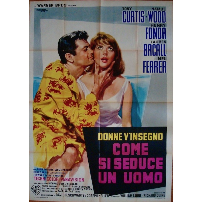 Sex And The Single Girl Italian Movie Poster Illustraction Gallery
