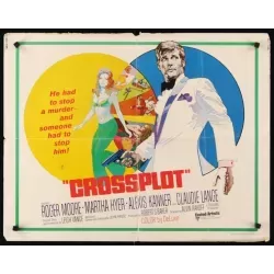 Crossplot half sheet movie Poster - illustraction Gallery