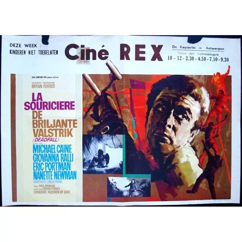 Deadfall Belgian movie poster - illustration Gallery
