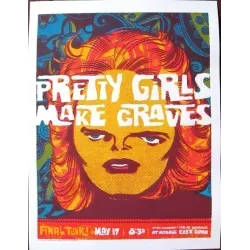 Pretty Girls Make Graves limited edition print by Todd Slater - illustraction Gallery