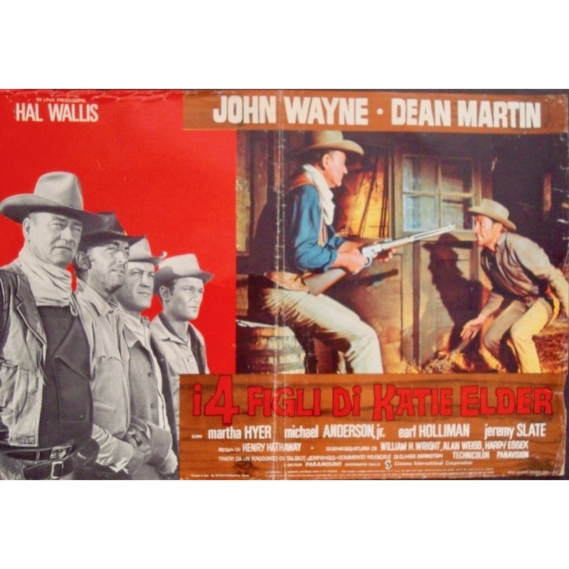 Sons Of Katie Elder (R72 fotobusta 1)