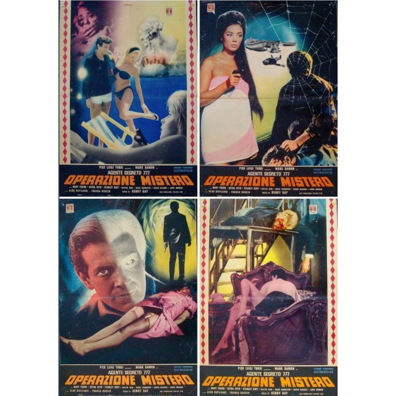 Secret Agent 777 (fotobusta set of 8)