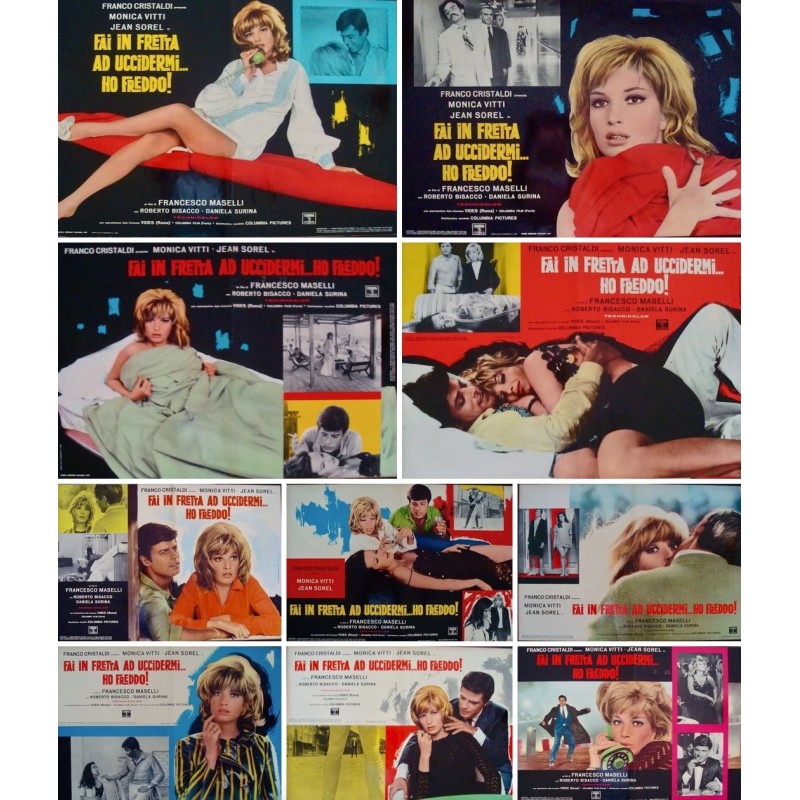 Kill Me Quick I'm Cold (fotobusta set of 10)